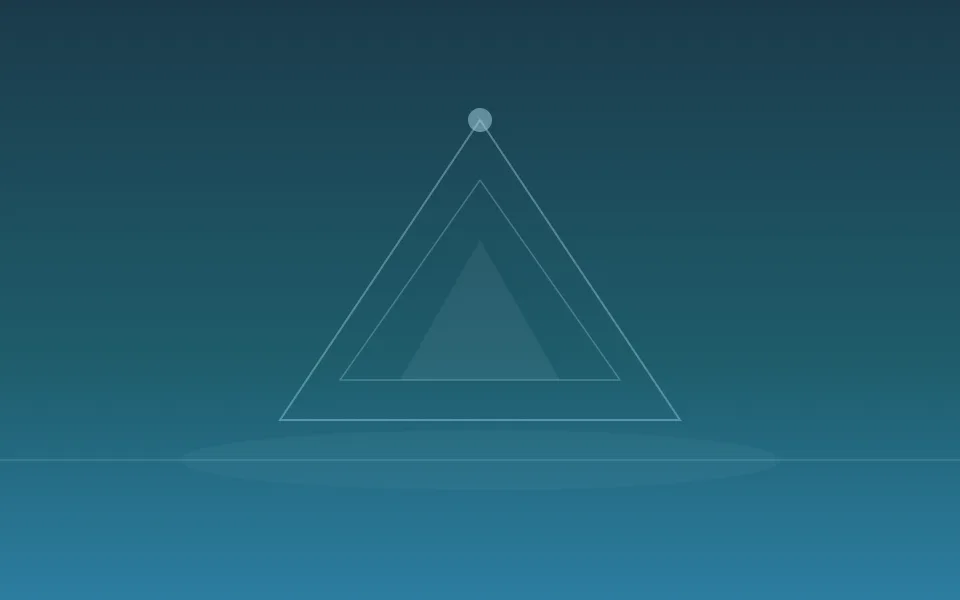 Mountain peak illustration representing reaching higher ground through difficulty